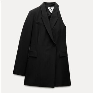 Zara Asymmetrical Blazer Dress